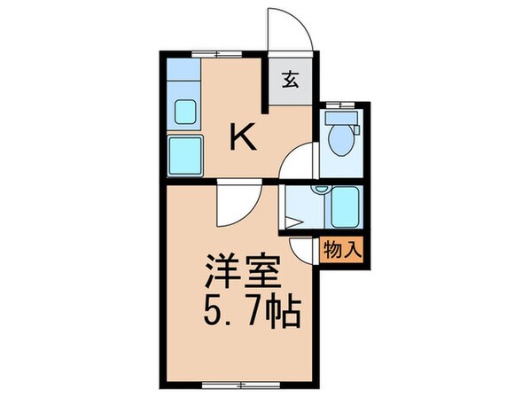 タカオコ－ポの物件間取画像